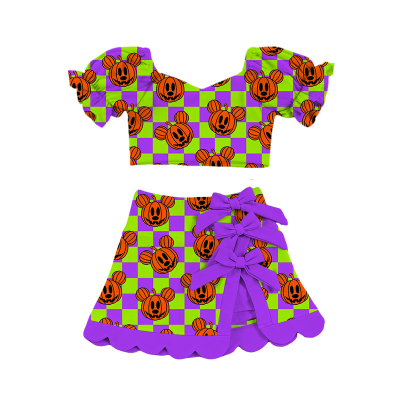 PREORDER Neon Boo Gabby Bow Athletic Set  - GIRL’S