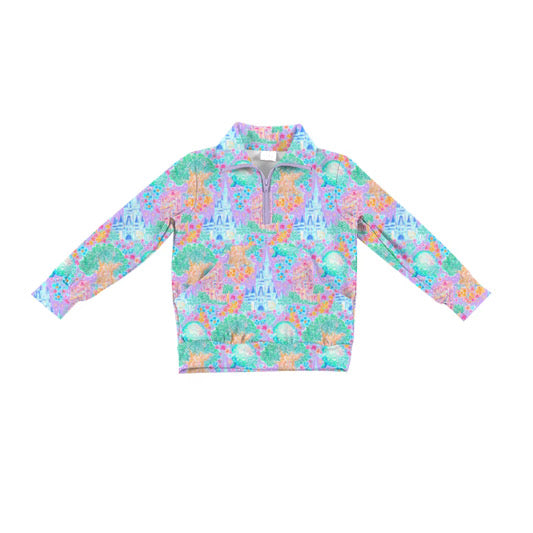PRE-ORDER Park Icons - Purple ATHLETIC Pullover - KIDS