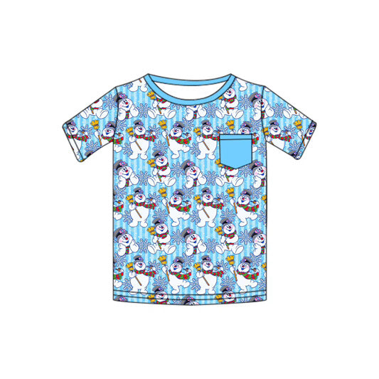 PRE ORDER Frosty Bamboo Pocket Tee- ADULT