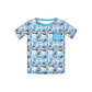 PRE ORDER Frosty Bamboo Pocket Tee- ADULT
