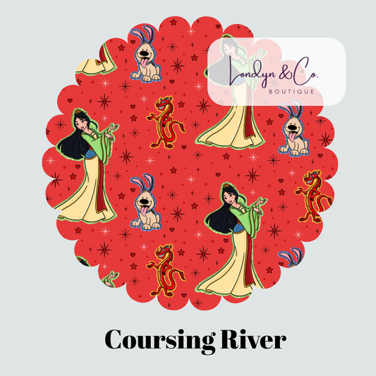 PRE-ORDER Coursing River Classic Peplum Set- GIRL’S