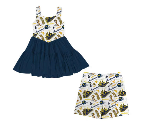 PRE ORDER Country Roads Athletic Tulle Twirl - ADULT