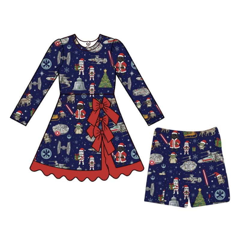 PRE ORDER Galactic Cheer Bow Athletic Twirl - ADULT