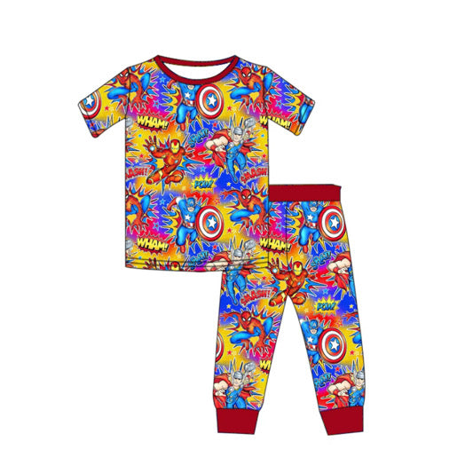 PRE-ORDER Super Smash Short Sleeve/Pants Bamboo Jams