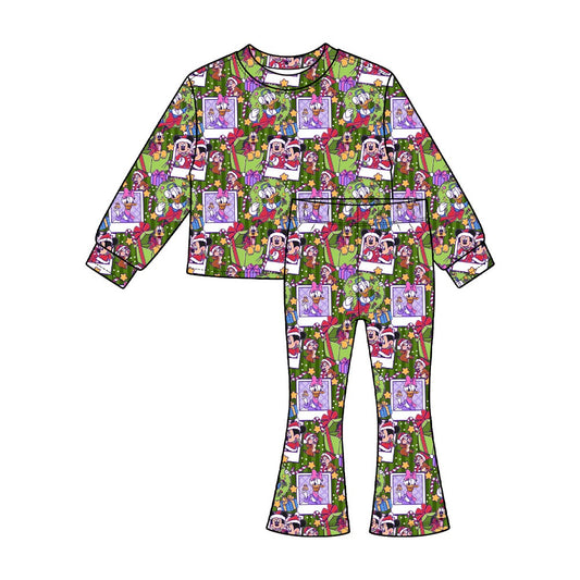 PRE ORDER  Merry Gang Long Sleeve/Pants Waffle Knit Set - ADULT