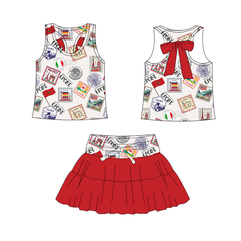 RTS Showcase Racer Bow Athletic Set  - GIRL’S