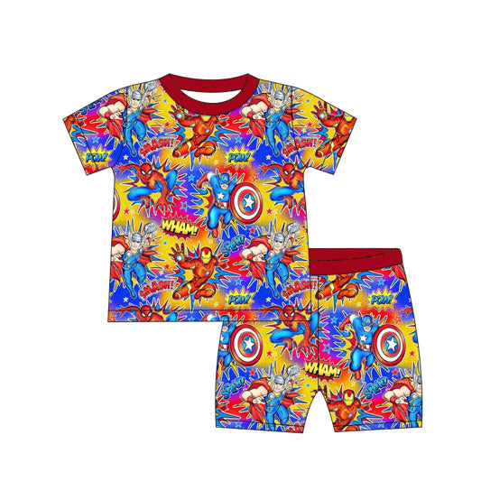 PRE-ORDER Super Smash Short Sleeve/Shorts Bamboo Jams