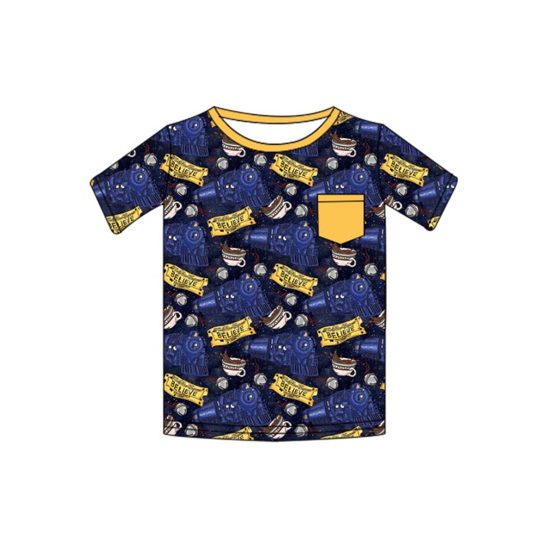 PRE-ORDER Believe Cotton Pocket Tee- Kids