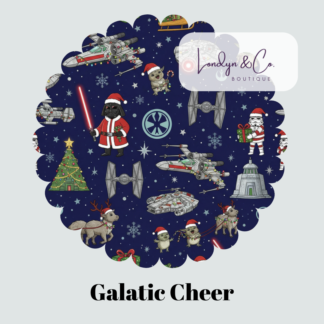 PRE-ORDER Galactic Cheer BAMBOO Full Zip - KIDS