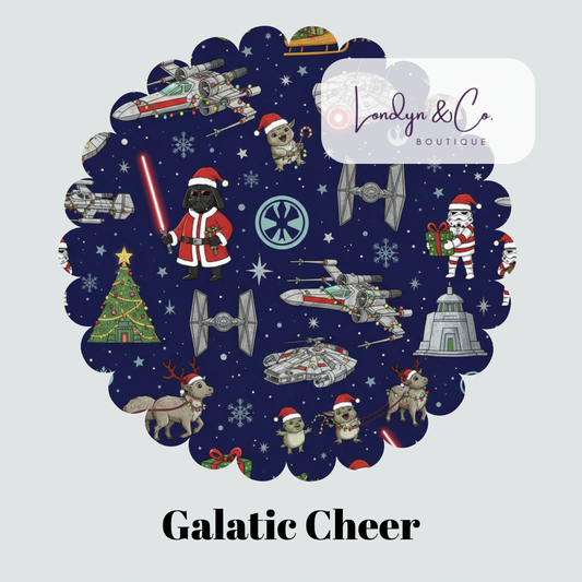 PRE-ORDER Galactic Cheer Long Sleeve/Pants Bamboo Jams