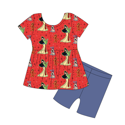 PRE-ORDER Coursing River Classic Peplum Set- GIRL’S