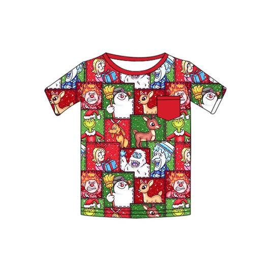 RTS North Pole Block Party Cotton Pocket Tee- ADULT