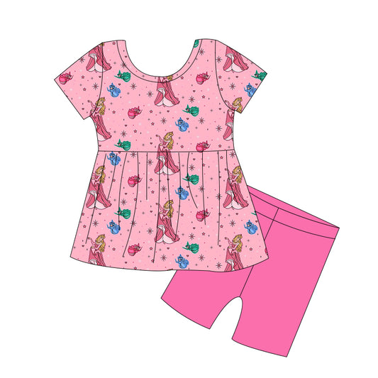 PRE-ORDER Make it Pink Classic Peplum Set- GIRL’S