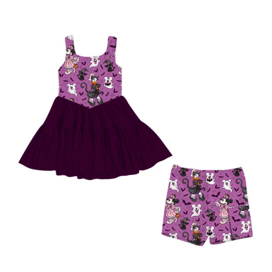 PREORDER Bewitching Besties Athletic Tulle Twirl Set  - GIRL’S
