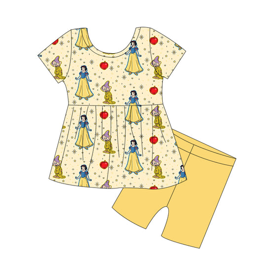 PRE-ORDER White as Snow Classic Peplum Set- GIRL’S