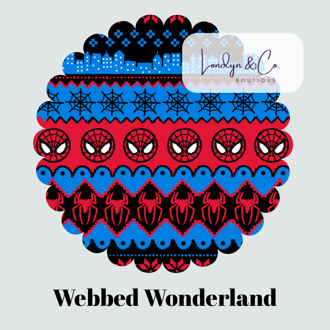 PRE-ORDER  Webbed Wonderland PLUSH Pullover - KIDS