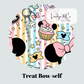 PRE ORDER Treat Bow-Self ATHLETIC PULLOVER - ADULT
