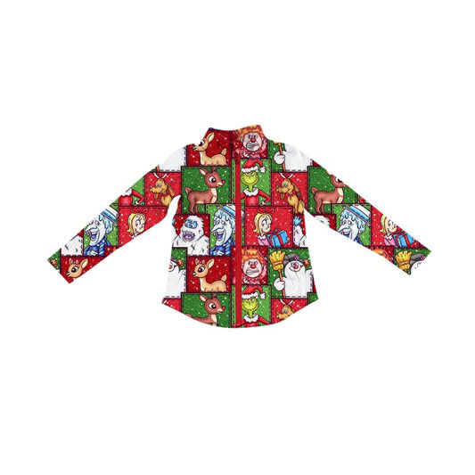 PRE ORDER  North Pole Block Party BAMBOO Full Zip - ADULT