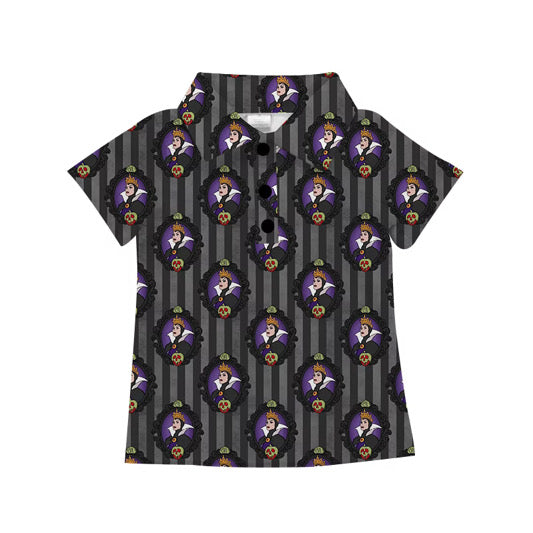 PREORDER Villain Gallery -  Mirror Mirror Athletic Polo- MENS