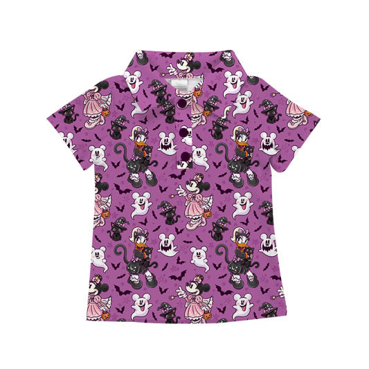 PRE ORDER   Bewitching Besties Athletic Polo Shirt- BOYS