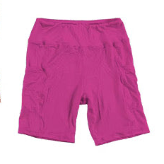 PRE ORDER  Arabian Nights Purple Bamboo Bike Shorts - ADULT