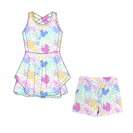PREORDER Pastel Park Day EverTwirl Athletic Dress  - ADULT