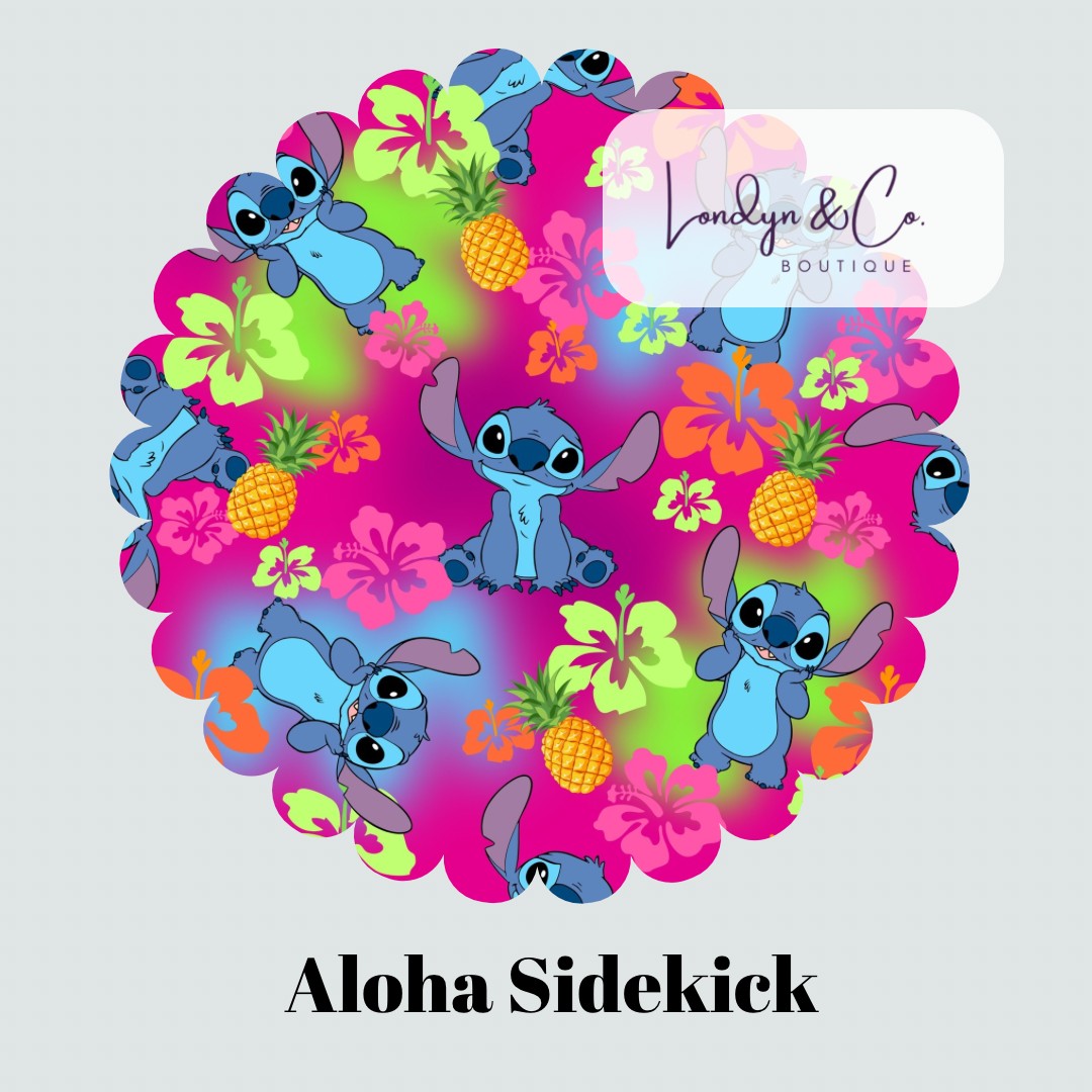RTS Aloha Sidekick Cropped Top Swim - ADULT