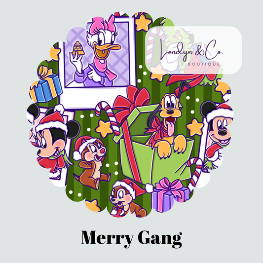 PRE ORDER  Merry Gang Comfort Tee- ADULT