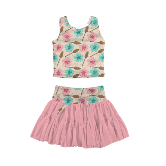 PREORDER Pacific Bloom Athletic Set  - ADULT