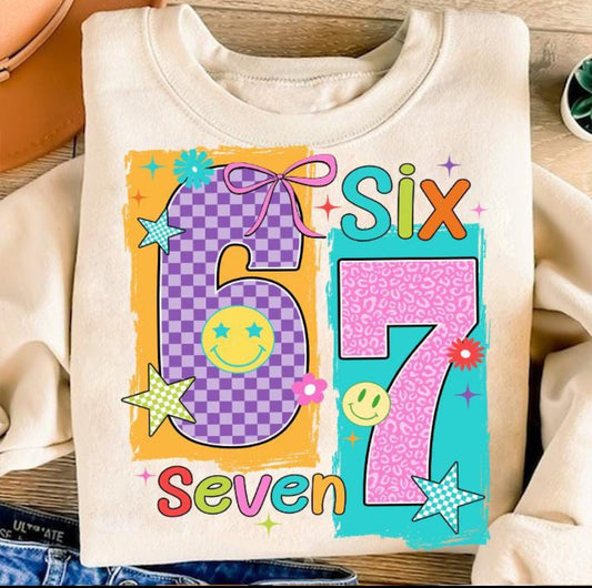 67 Colorful Sweatshirt