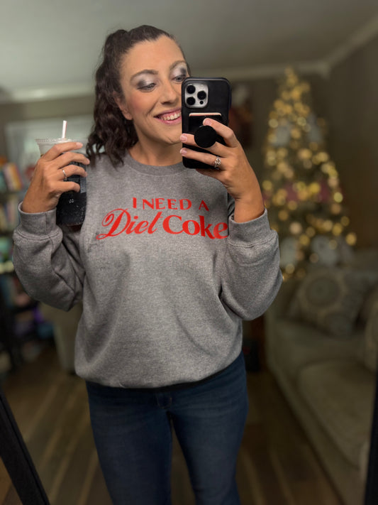I need a Diet Coke Sweatshirt