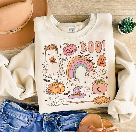 Pastel Spooky Party Sweatshirt