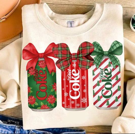 Christmas Diet Coke Sweatshirt