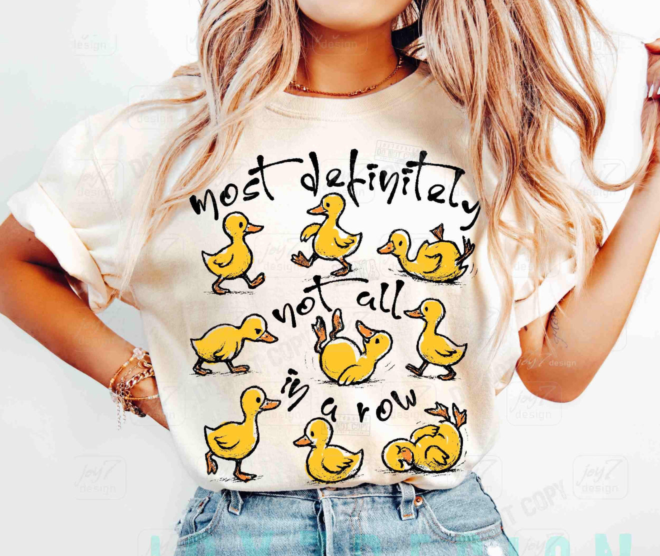 Ducks in a row Sweatshirt