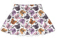 PREORDER Pastel Pumpkins Printed Mesh Skort  - ADULT