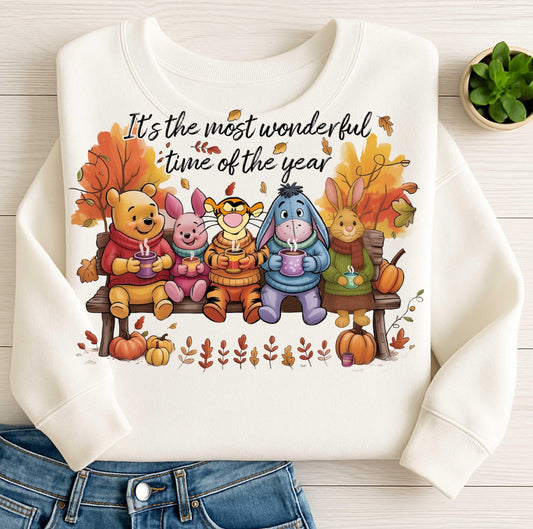 Pooh Fall Tee