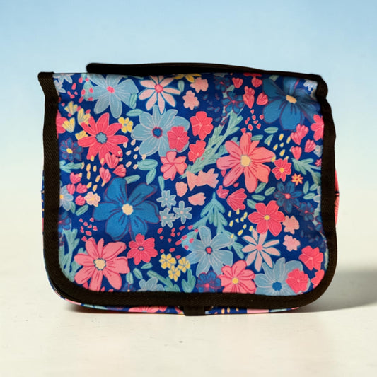 RTS - Flower Power Travel Makeup Case