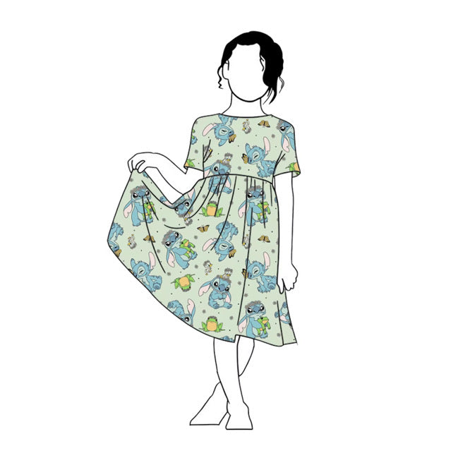 PRE-ORDER Lei’d Back Classic Twirl- GIRL’S