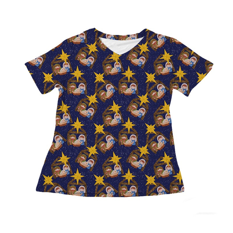 PRE-ORDER  Silent Night Comfort Tee - GIRL’S
