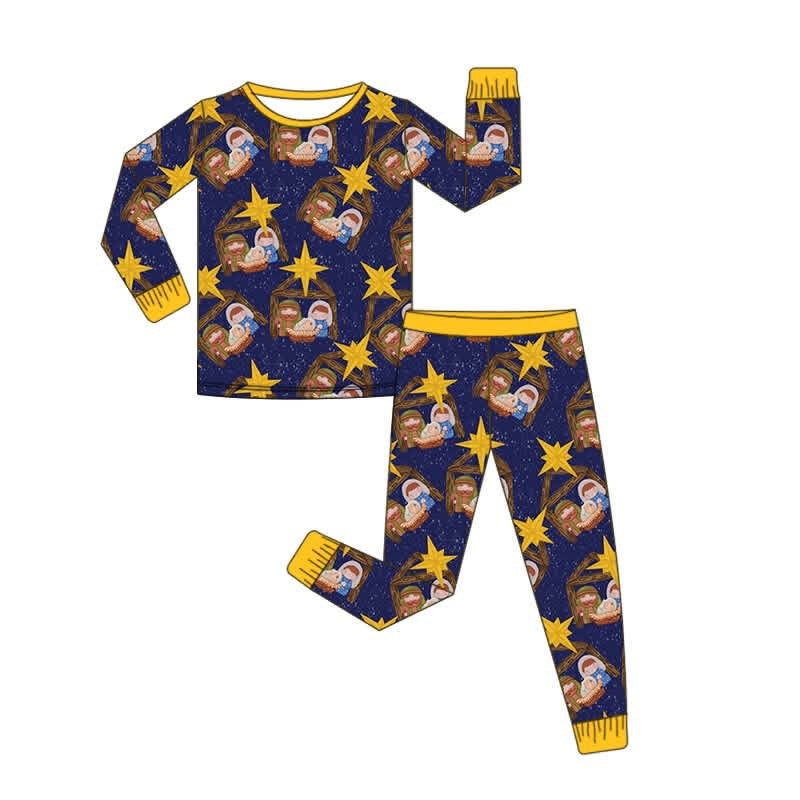 PRE-ORDER Silent Night Long Sleeve/Pants Bamboo Jams