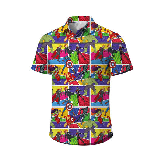 PRE ORDER Comic Heroes Dad Shirt- BOYS