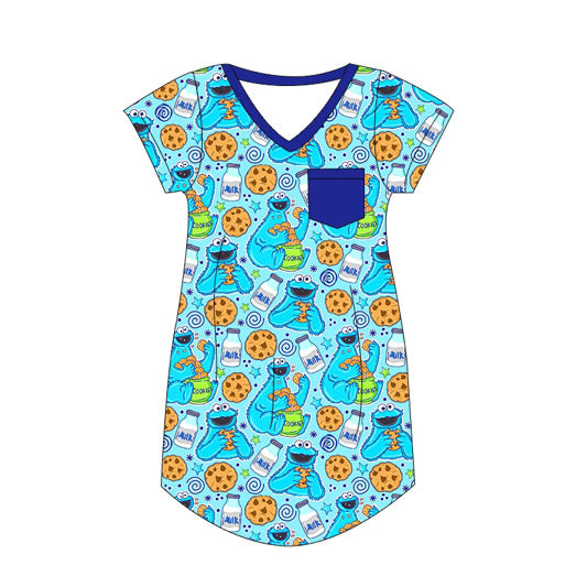 PRE ORDER C is for Cookie Bamboo Nightgown - ADULT