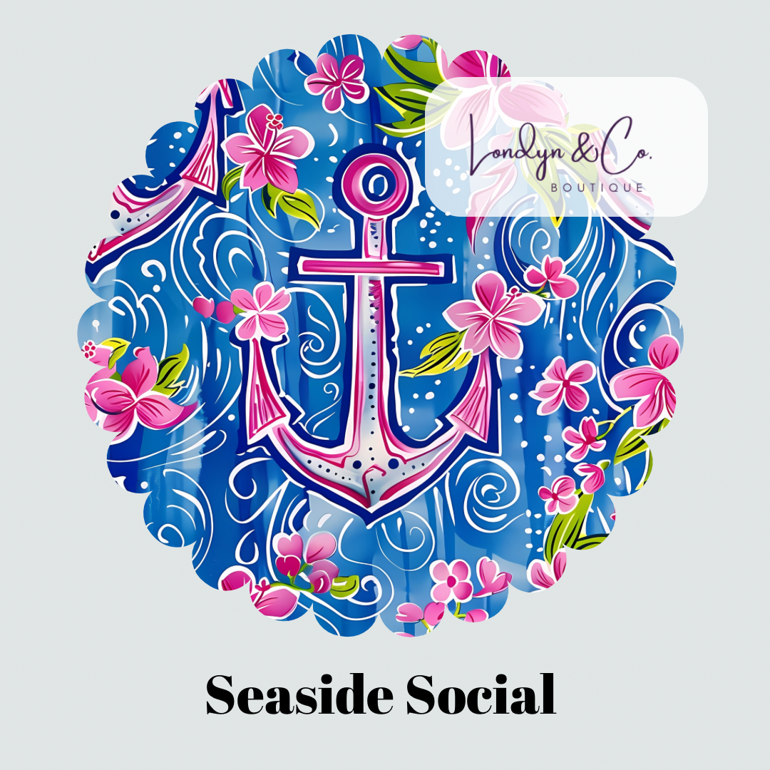 PRE ORDER Seaside Social Dad Shirt- BOYS