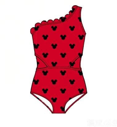 RTS Signature Mouse One Pc Swim- GIRL’S