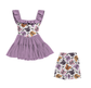 RTS Pastel Pumpkins DOLL GOWN