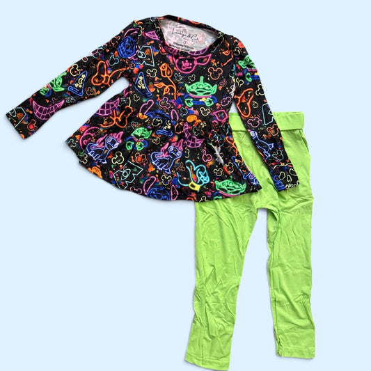 RTS Electric Parade Classic Peplum Set - ADULT
