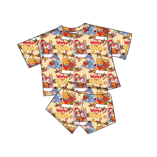 PRE ORDER Holiday Hunny Short Sleeve/S Waffle Knit Set - ADULT