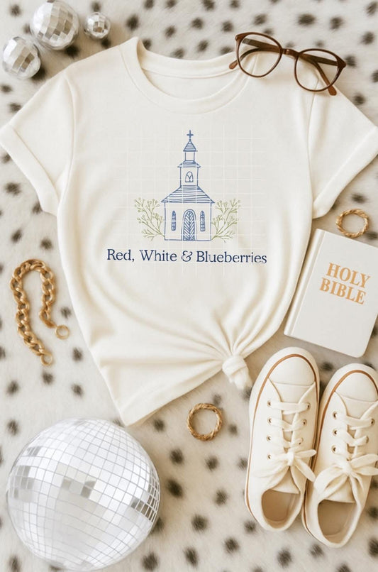 Red, White, Blueberries Sweatshirt