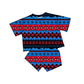 PRE ORDER Webbed Wonderland Short Sleeve/S Waffle Knit Set - ADULT
