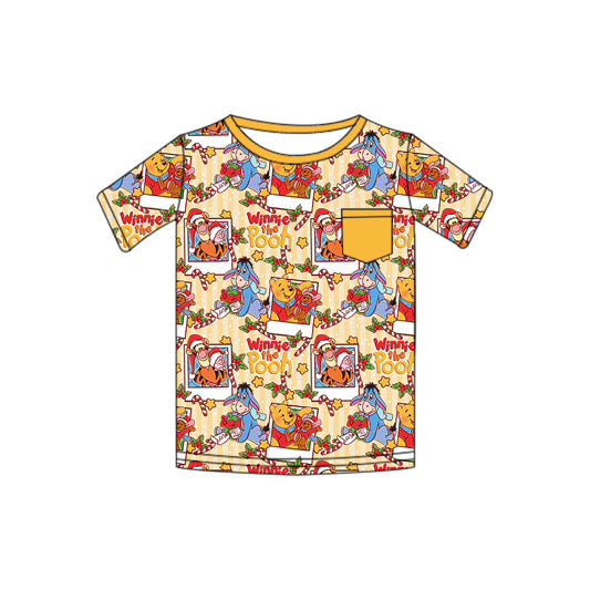 PRE ORDER Holiday Hunny Bamboo Pocket Tee- ADULT